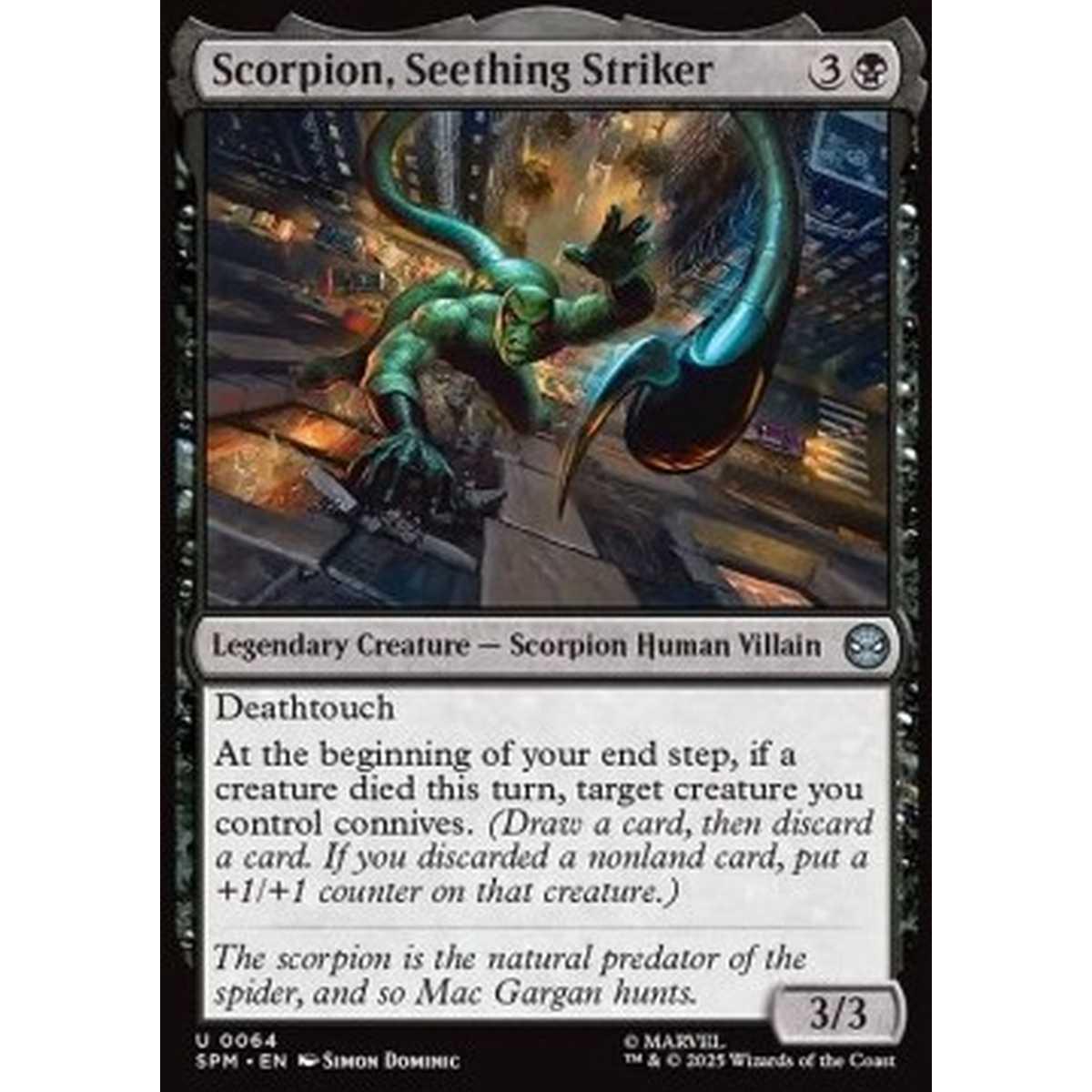 Scorpion, Seething Striker - Scorpion, Seething Striker - [SPM][NM]