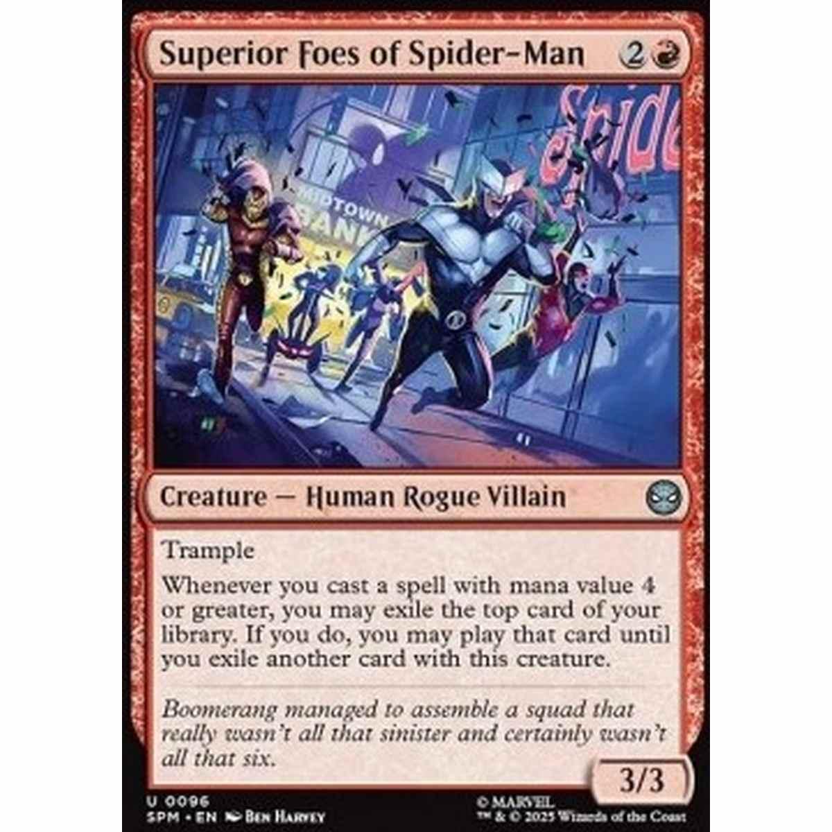 Superior Foes of Spider-Man - Superior Foes of Spider-Man - [SPM][NM]