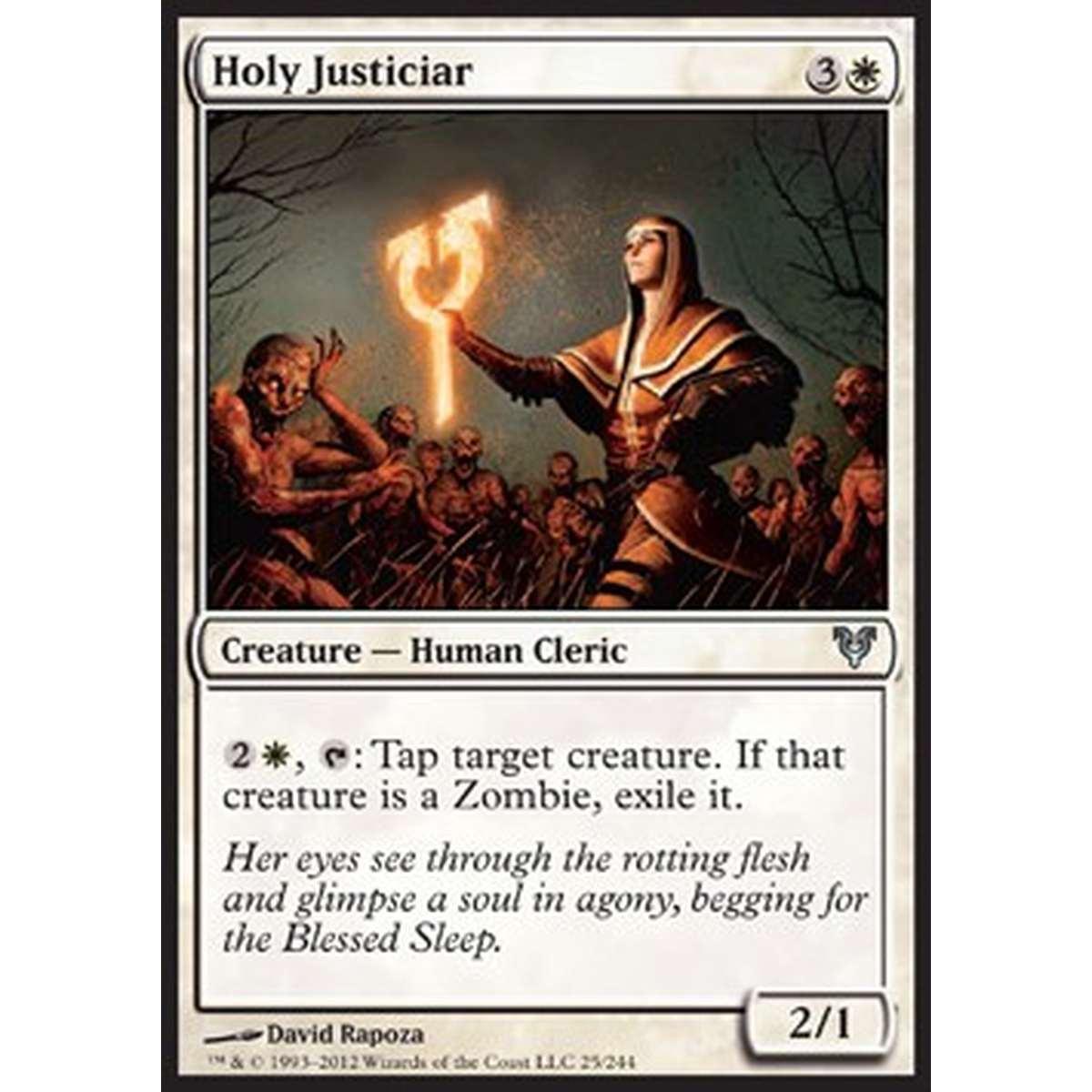 Holy Justiciar - Giudicatrice Sacra - [AVR] [NM]