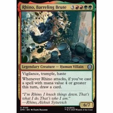 Rhino, Barreling Brute - Rhino, Barreling Brute - [SPM][NM]
