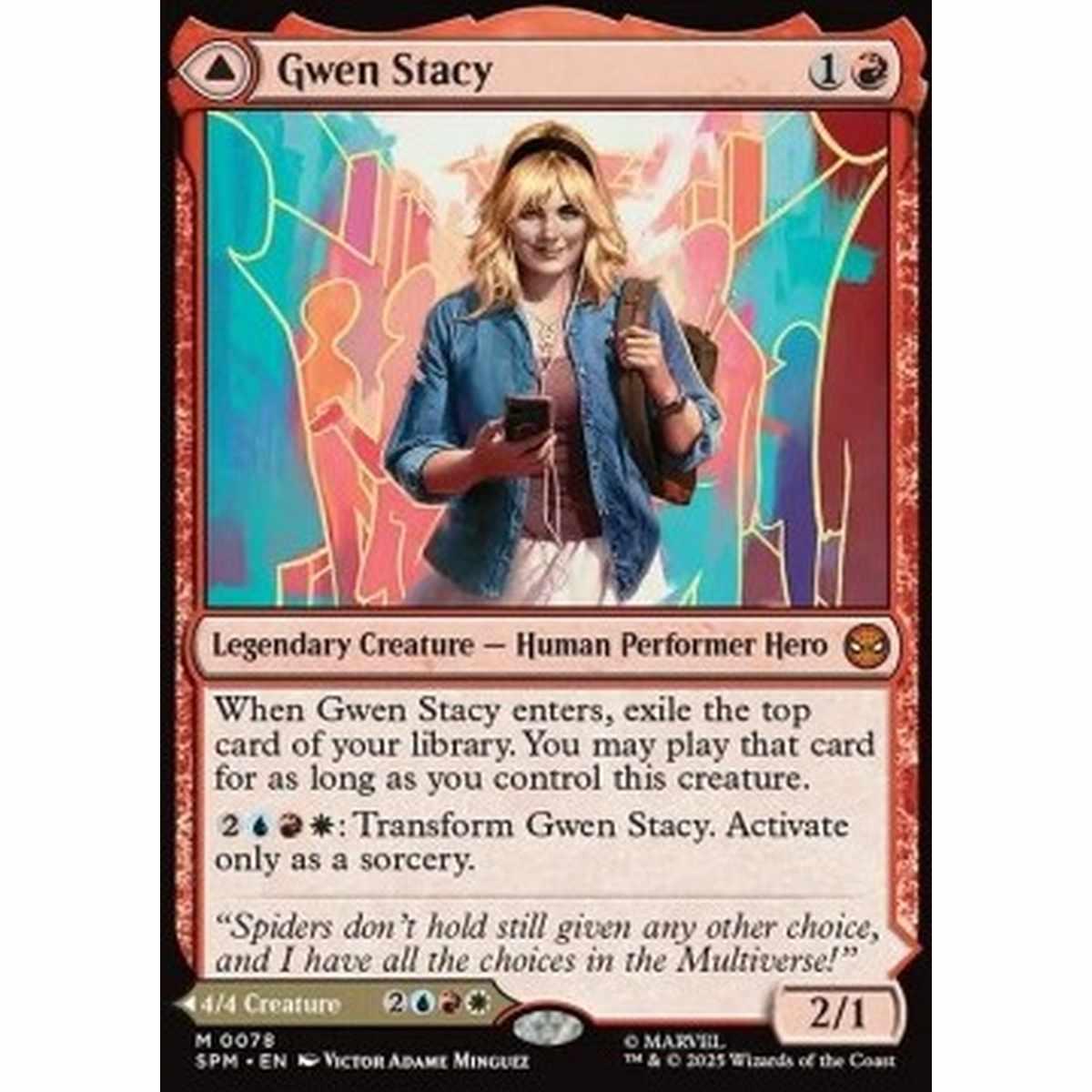 Gwen Stacy // Ghost-Spider - Gwen Stacy // Ghost-Spider - [SPM][NM]