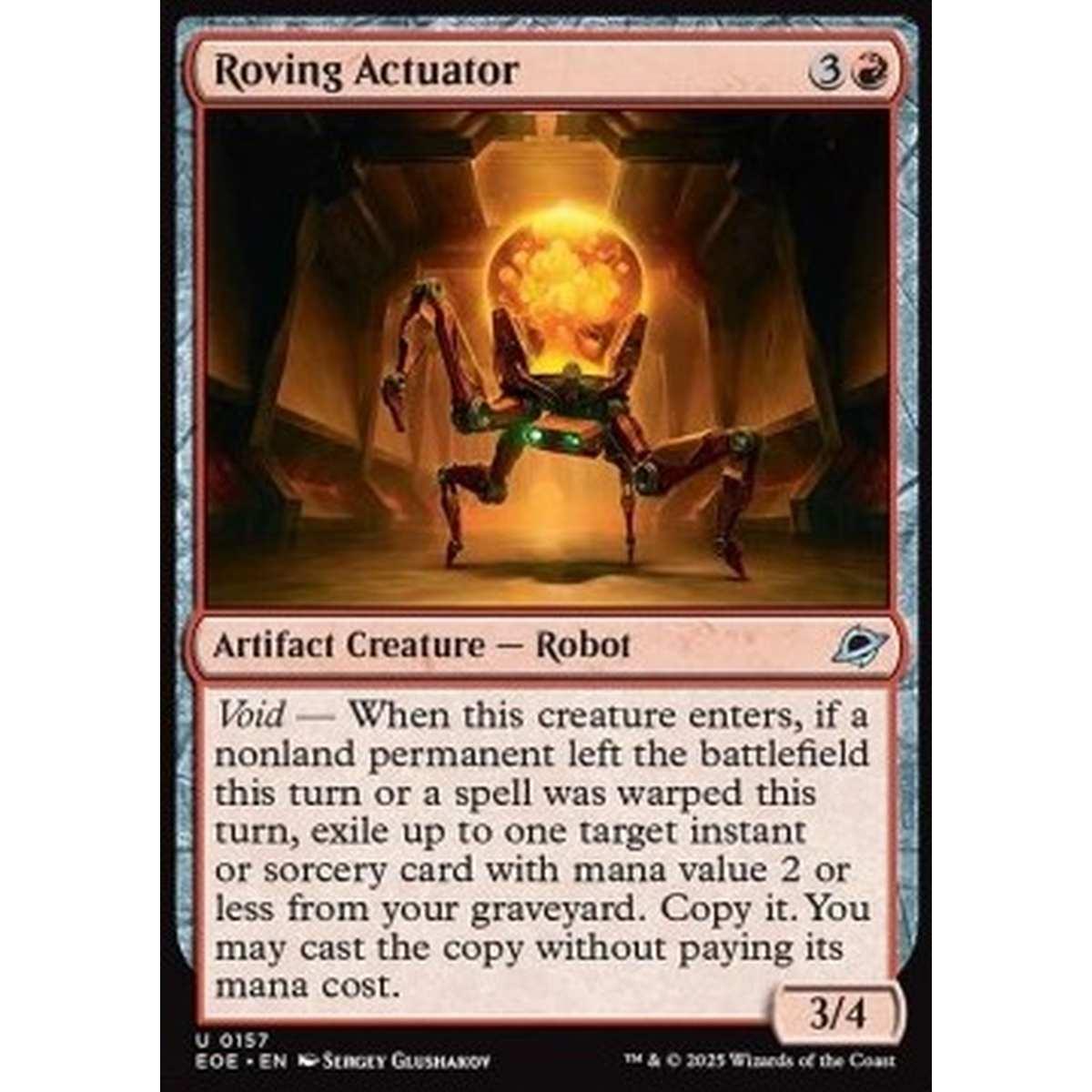 Roving Actuator - Roving Actuator - [EOE][NM] [Foil]