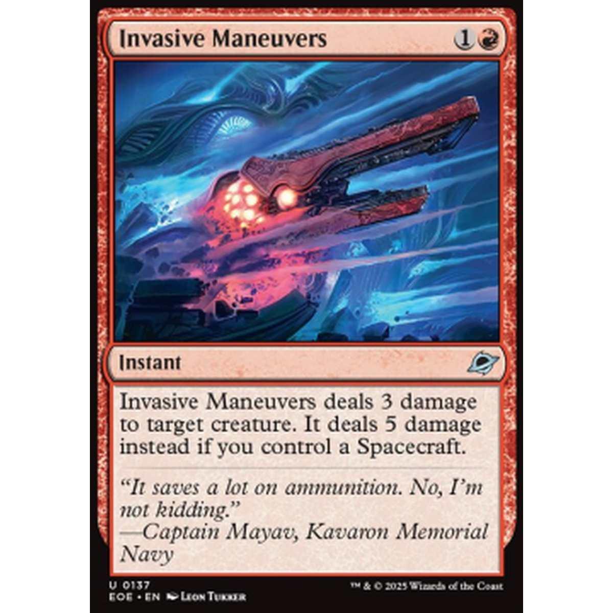 Invasive Maneuvers - Invasive Maneuvers - [EOE][NM] [Foil]