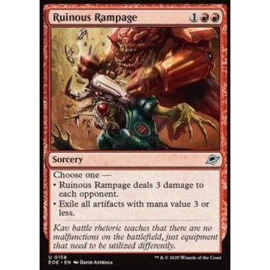 Ruinous Rampage - Ruinous Rampage - [EOE][NM] [Foil]