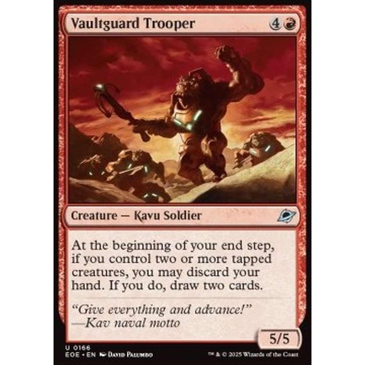 Vaultguard Trooper - Vaultguard Trooper - [EOE][NM] [Foil]