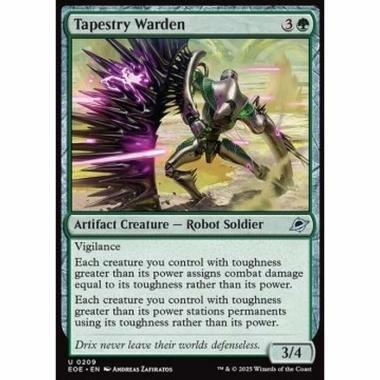 Tapestry Warden - Tapestry Warden - [EOE][NM] [Foil]