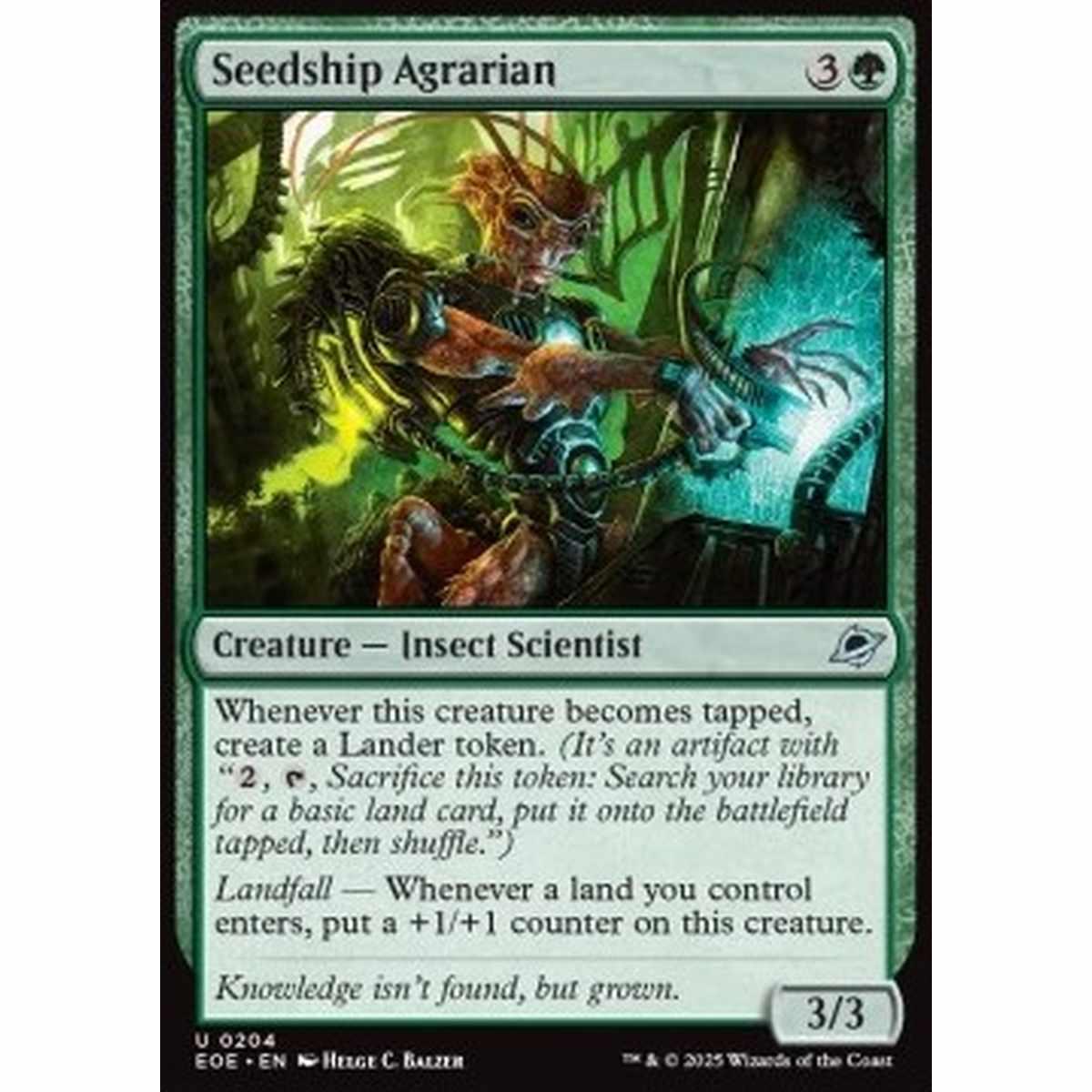 Seedship Agrarian - Seedship Agrarian - [EOE][NM] [Foil]