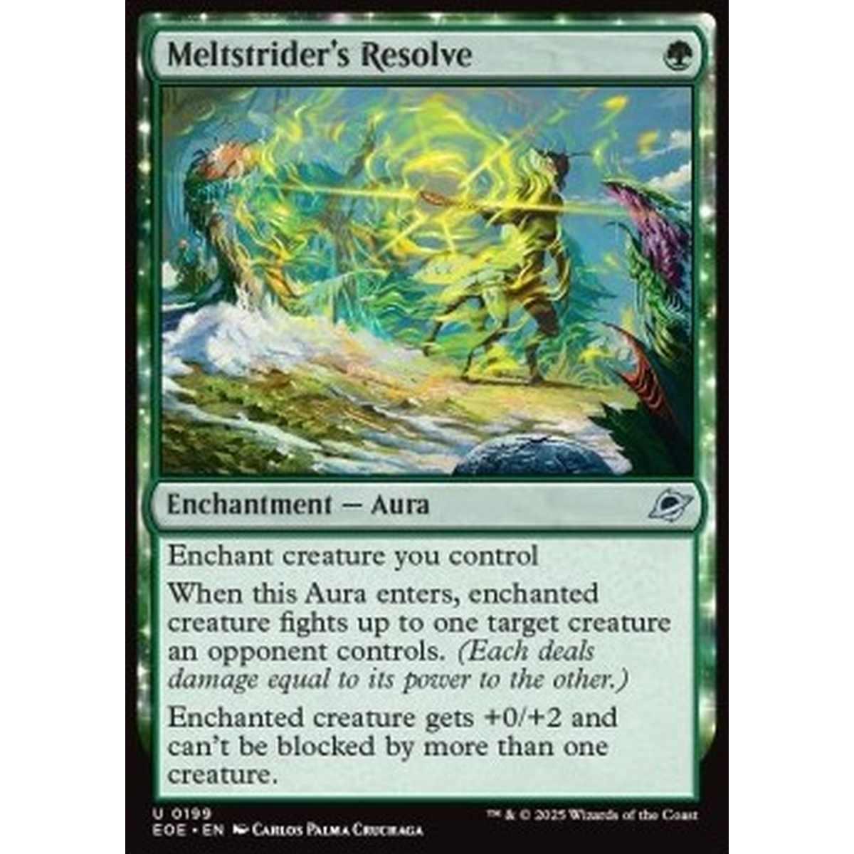 Meltstrider's Resolve - Meltstrider's Resolve - [EOE][NM] [Foil]