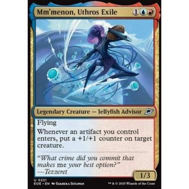 Mm'menon, Uthros Exile - Mm'menon, Uthros Exile - [EOE][NM] [Foil]