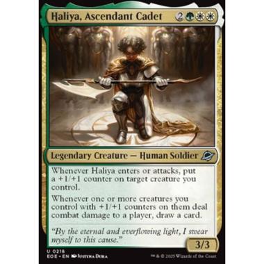 Haliya, Ascendant Cadet - Haliya, Ascendant Cadet - [EOE][NM] [Foil]