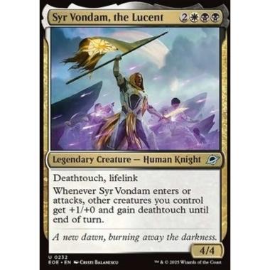 Syr Vondam, the Lucent - Syr Vondam, the Lucent - [EOE][NM] [Foil]