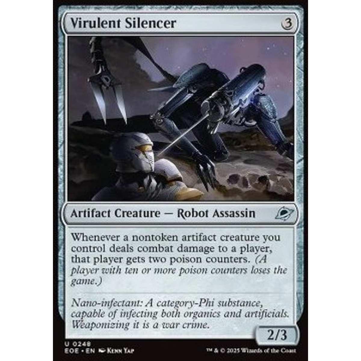 Virulent Silencer - Virulent Silencer - [EOE][NM] [Foil]