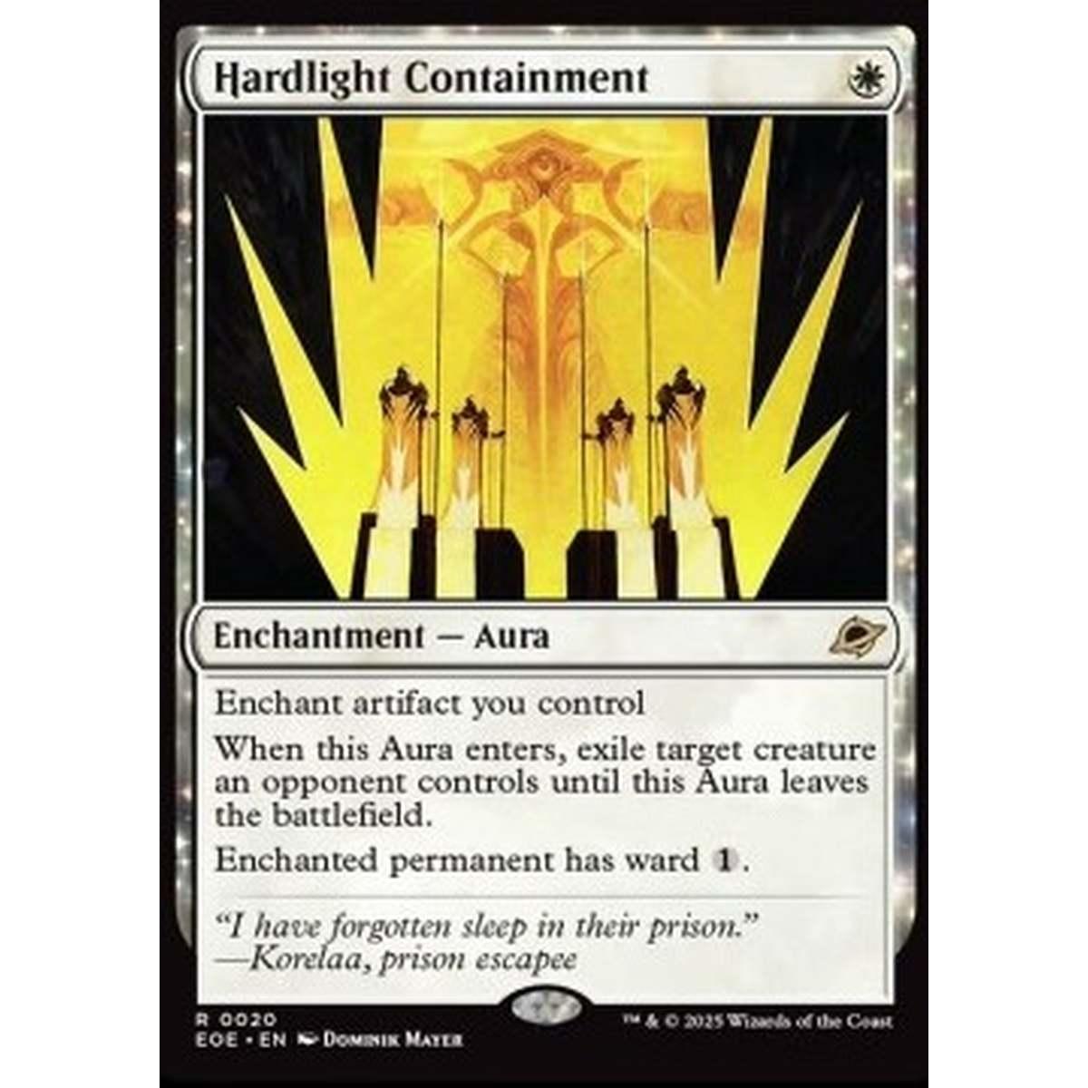 Hardlight Containment - Hardlight Containment - [EOE][NM] [Foil]