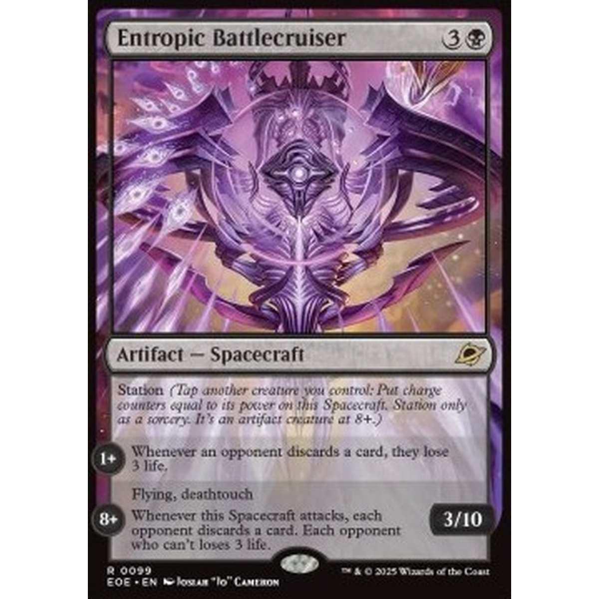 Entropic Battlecruiser - Entropic Battlecruiser - [EOE][NM] [Foil]