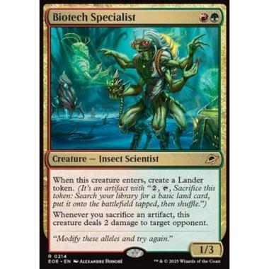 Biotech Specialist - Biotech Specialist - [EOE][NM] [Foil]