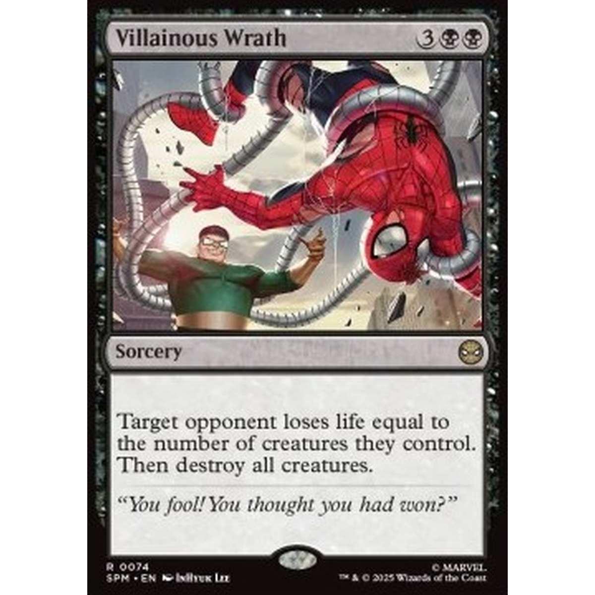 Villainous Wrath - Villainous Wrath - [SPM][NM] [Foil]
