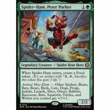 Spider-Ham, Peter Porker - Spider-Ham, Peter Porker - [SPM][NM] [Foil]