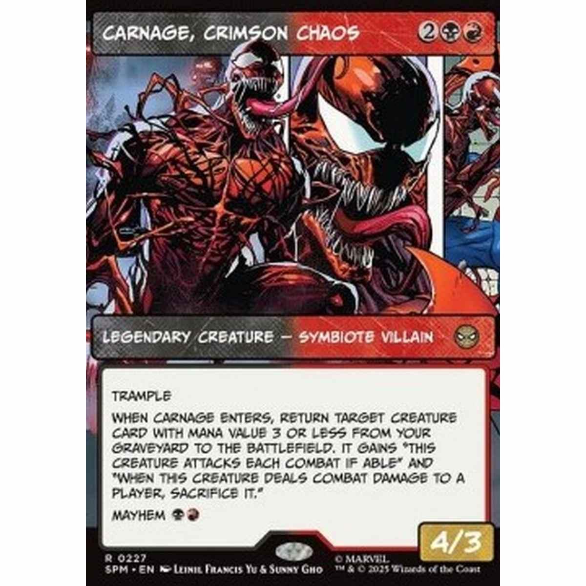 Carnage, Crimson Chaos - Carnage, Crimson Chaos - [XSPM][NM]