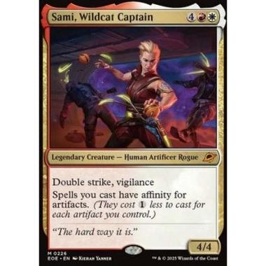Sami, Wildcat Captain - Sami, Wildcat Captain - [EOE][NM] [Foil]