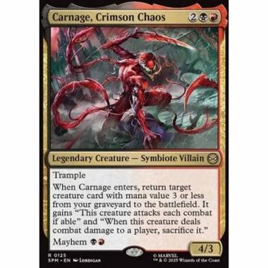 Carnage, Crimson Chaos - Carnage, Crimson Chaos - [SPM][NM] [Foil]