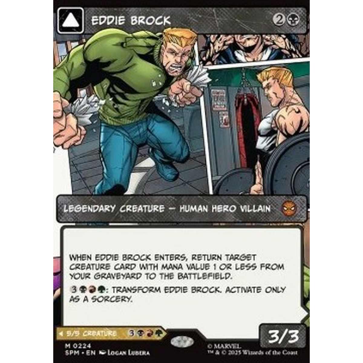 Eddie Brock // Venom, Lethal Protector (V.1) - Eddie Brock // Venom, Lethal Protector (V.1) - [XSPM][NM] [Foil]