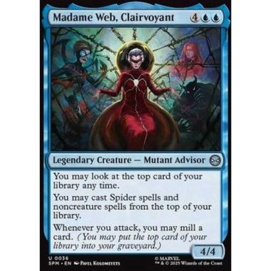 Madame Web, Clairvoyant - Madame Web, Clairvoyant - [SPM][NM] [Foil]