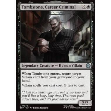 Tombstone, Career Criminal - Tombstone, Career Criminal - [SPM][NM] [Foil]