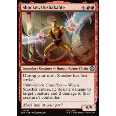 Shocker, Unshakable - Shocker, Unshakable - [SPM][NM] [Foil]