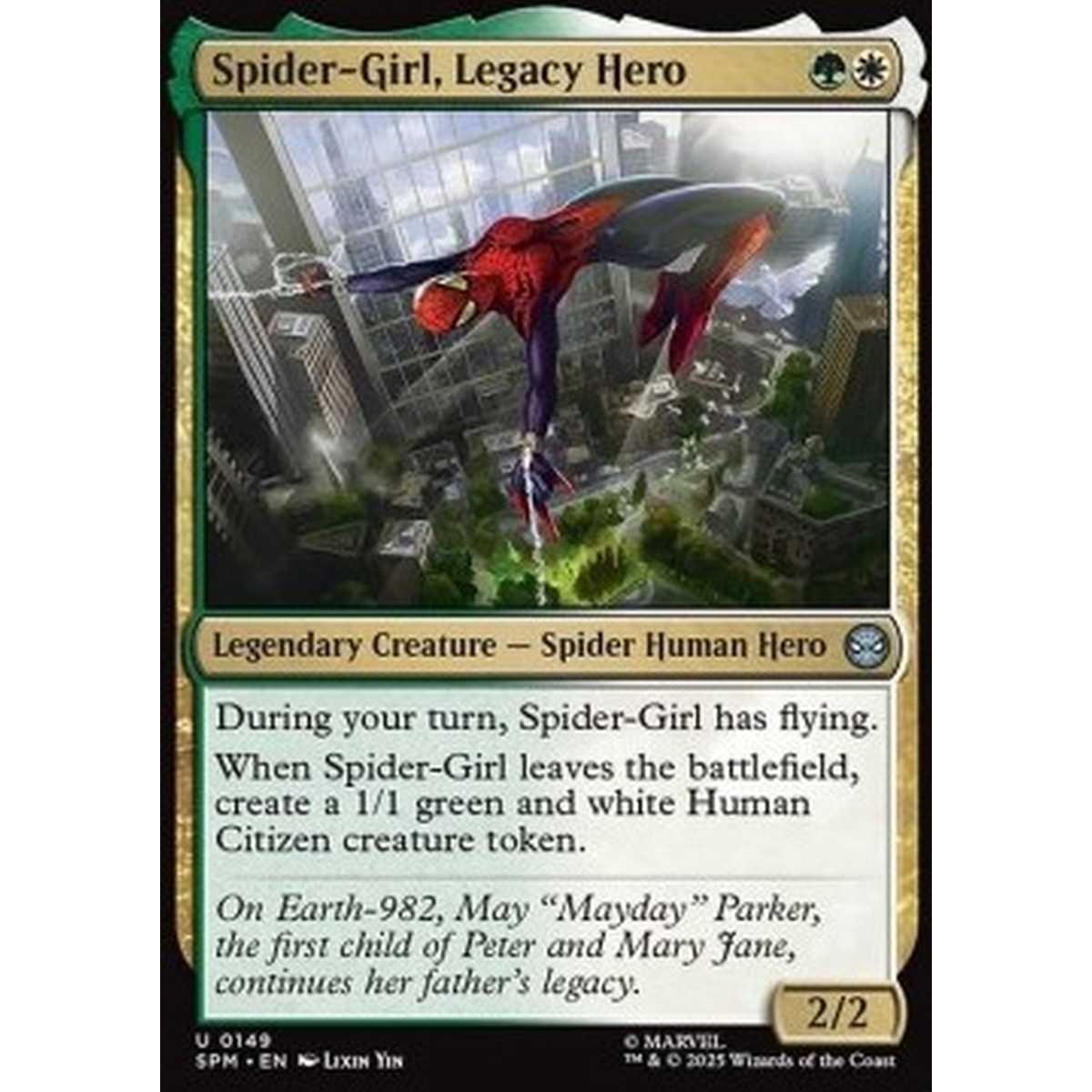 Spider-Girl, Legacy Hero - Spider-Girl, Legacy Hero - [SPM][NM] [Foil]