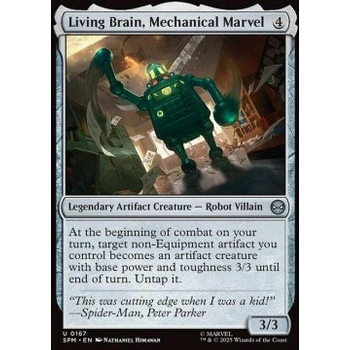 Living Brain, Mechanical Marvel - Living Brain, Mechanical Marvel - [SPM][NM] [Foil]