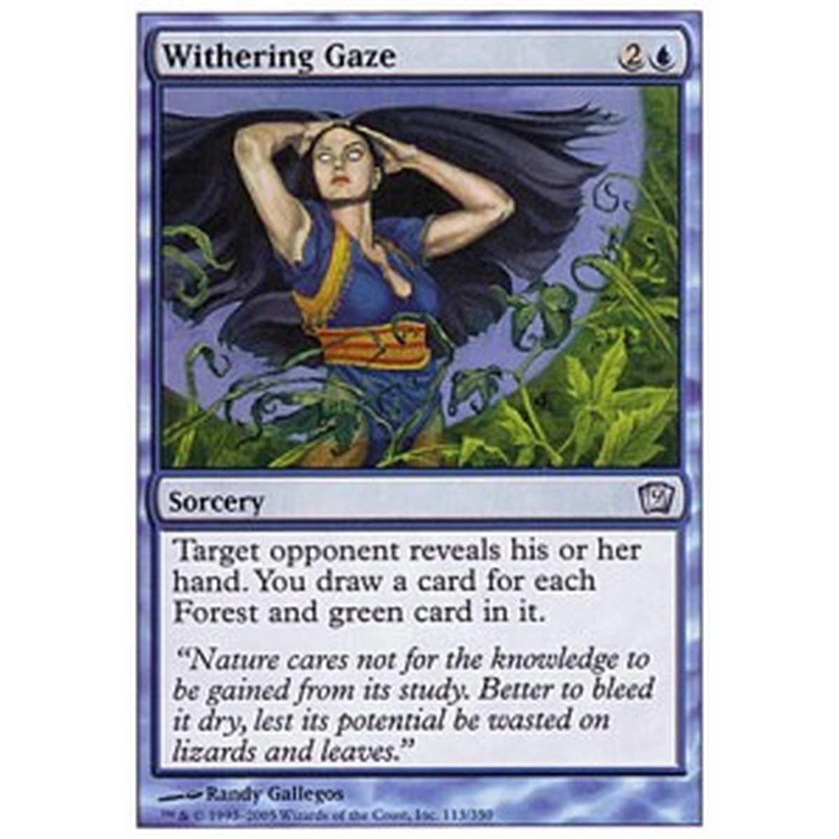 Withering Gaze - Sguardo Avvizzente - [9ED][EX]