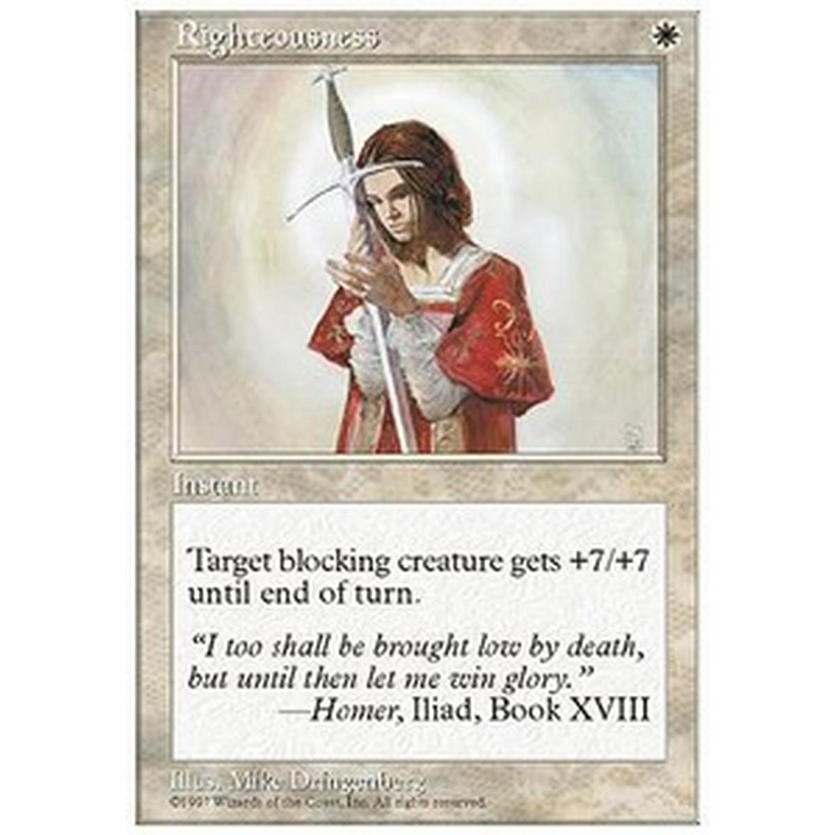 Righteousness - Rettitudine - [5ED][EX]