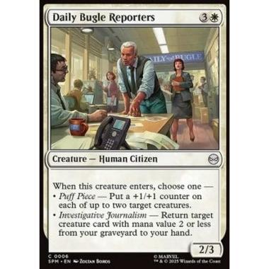 Daily Bugle Reporters - Daily Bugle Reporters - [SPM][NM] [Foil]