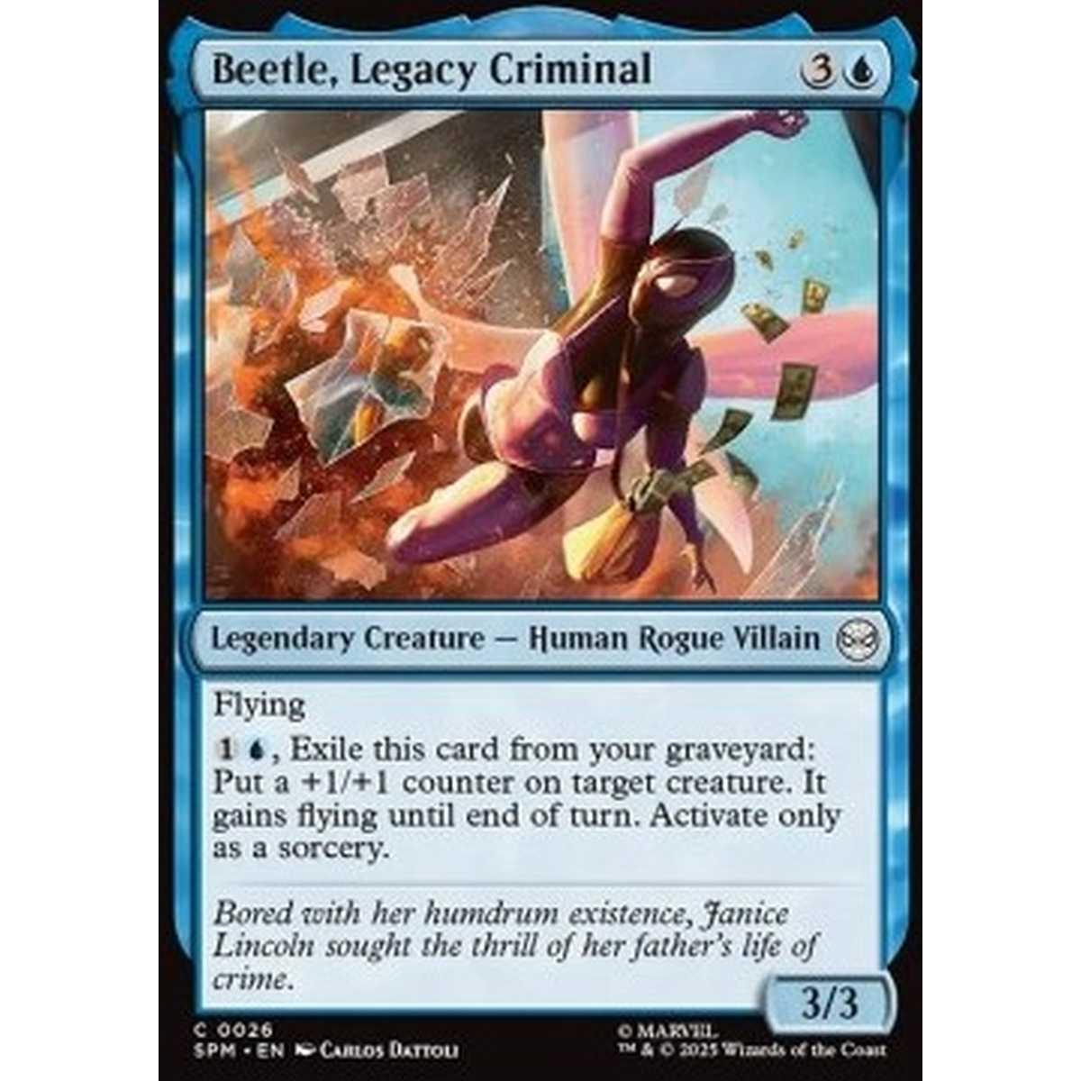 Beetle, Legacy Criminal - Beetle, Legacy Criminal - [SPM][NM] [Foil]