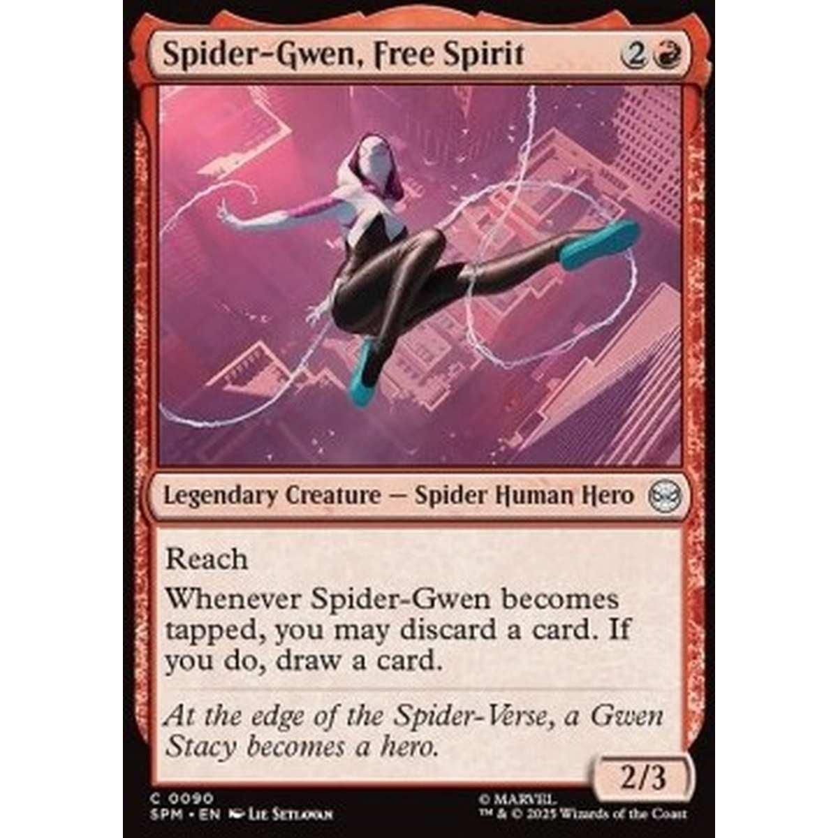 Spider-Gwen, Free Spirit - Spider-Gwen, Free Spirit - [SPM][NM] [Foil]
