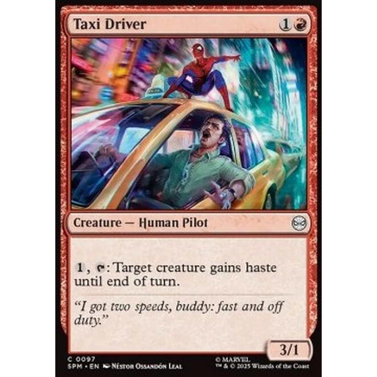 Taxi Driver - Taxi Driver - [SPM][NM] [Foil]