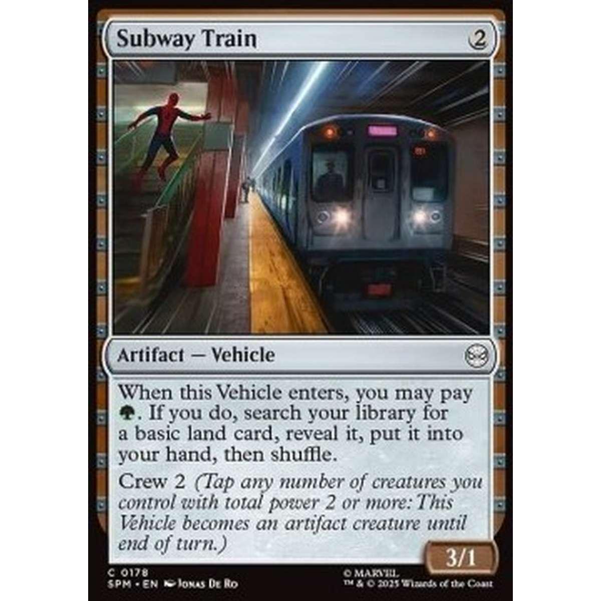 Subway Train - Subway Train - [SPM][NM] [Foil]