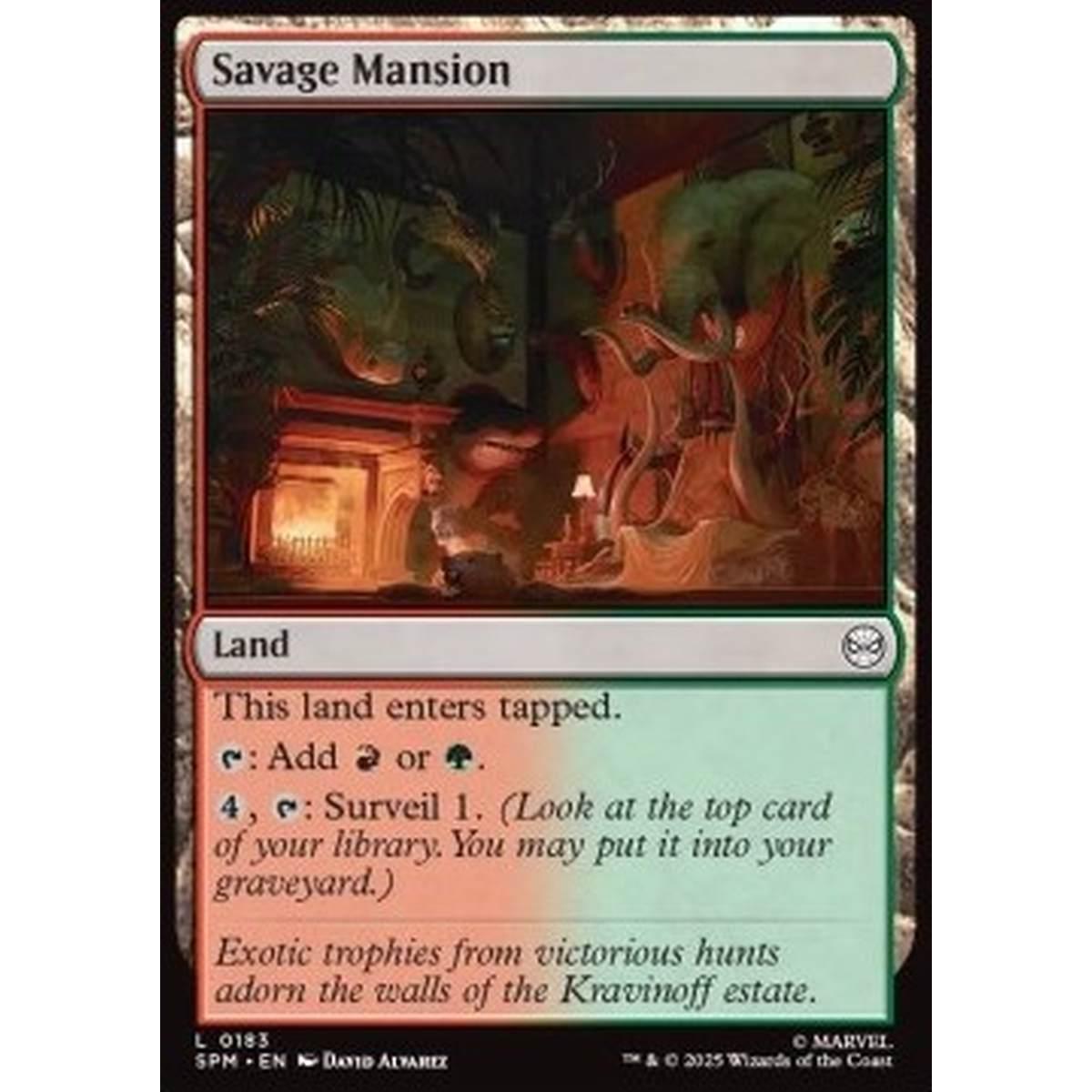 Savage Mansion - Savage Mansion - [SPM][NM] [Foil]