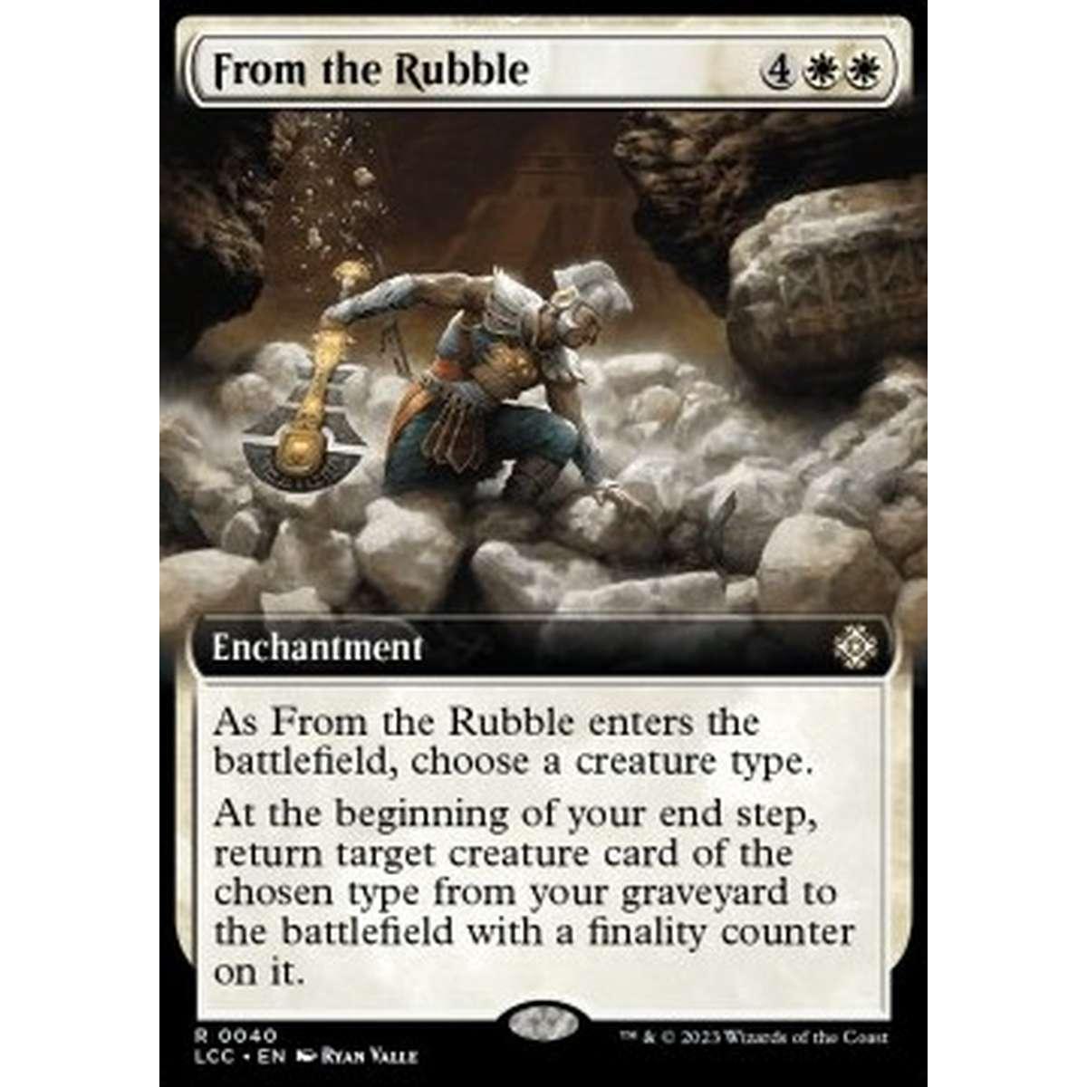 From the Rubble - From the Rubble - [XLCC][NM]