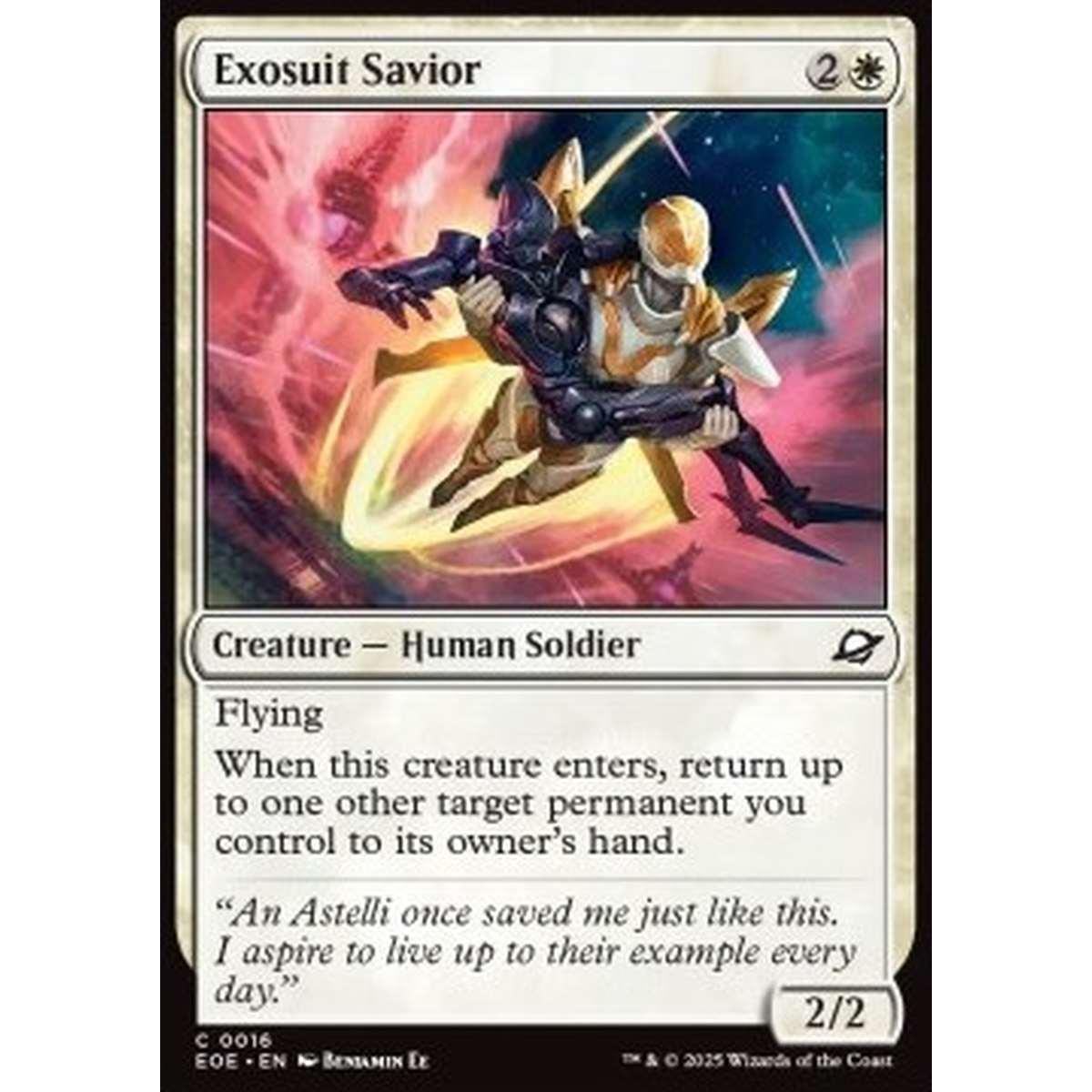Exosuit Savior - Exosuit Savior - [EOE][NM] [Foil]