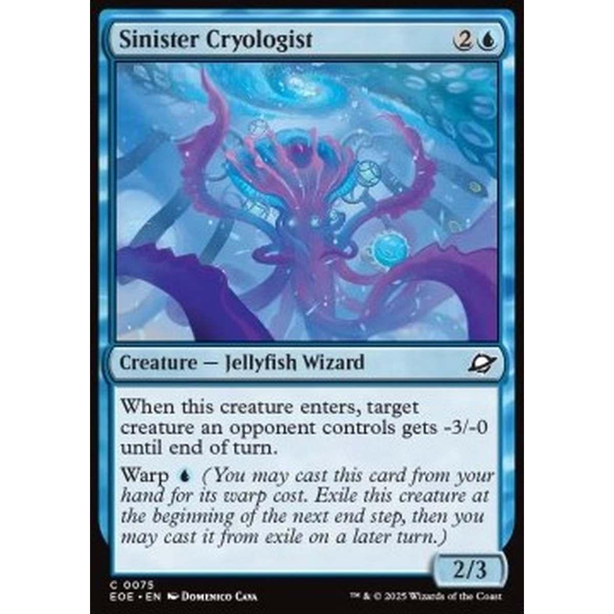Sinister Cryologist - Sinister Cryologist - [EOE][NM] [Foil]