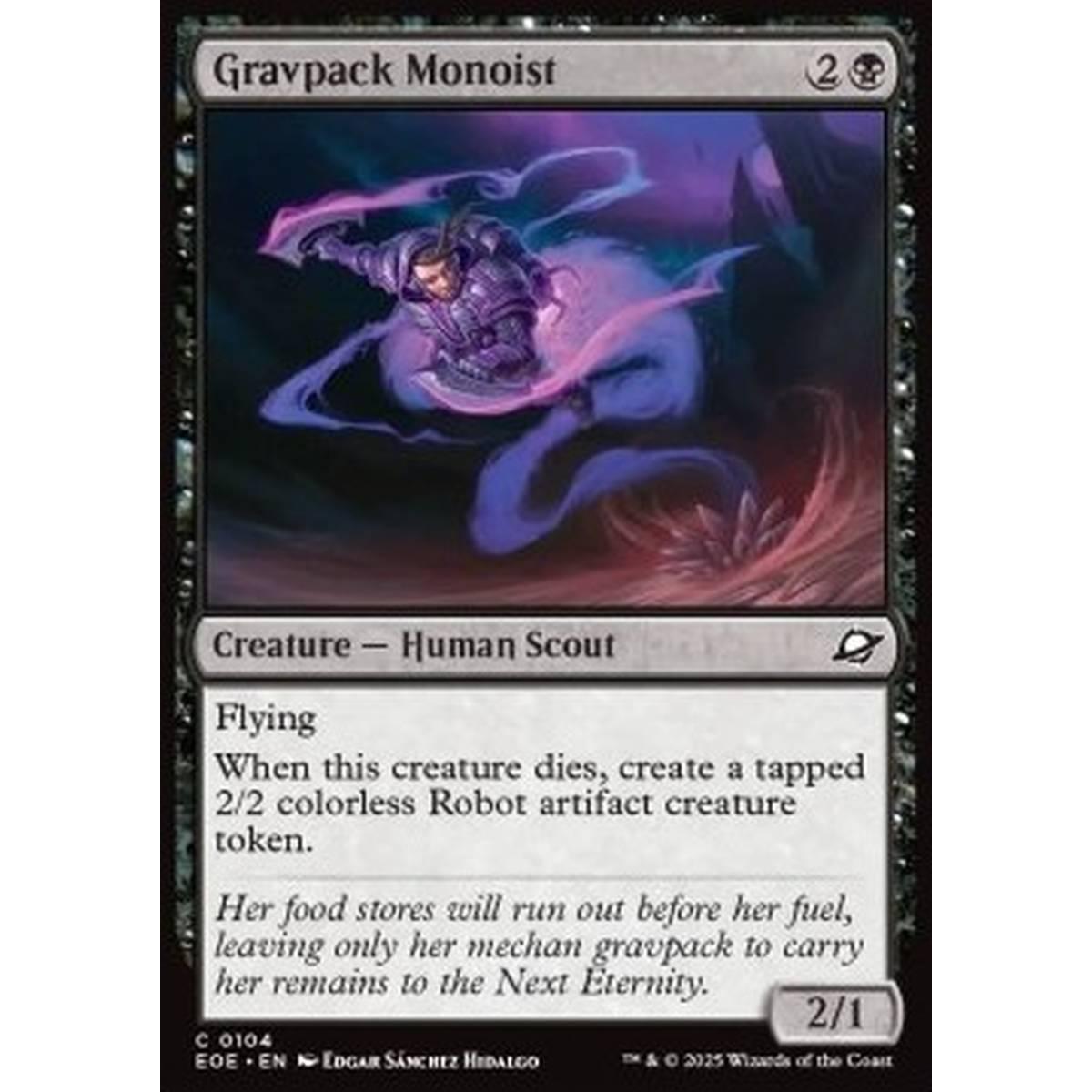 Gravpack Monoist - Gravpack Monoist - [EOE][NM] [Foil]