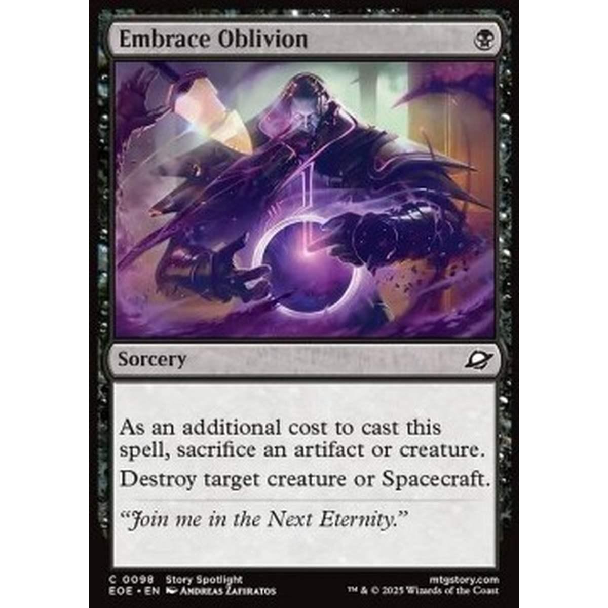 Embrace Oblivion - Embrace Oblivion - [EOE][NM] [Foil]