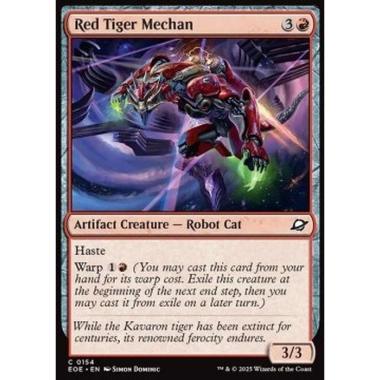 Red Tiger Mechan - Red Tiger Mechan - [EOE][NM] [Foil]