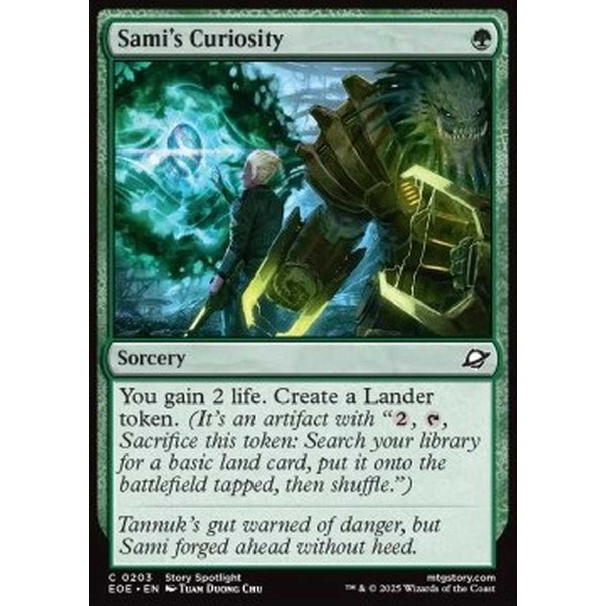 Sami's Curiosity - Sami's Curiosity - [EOE][NM] [Foil]