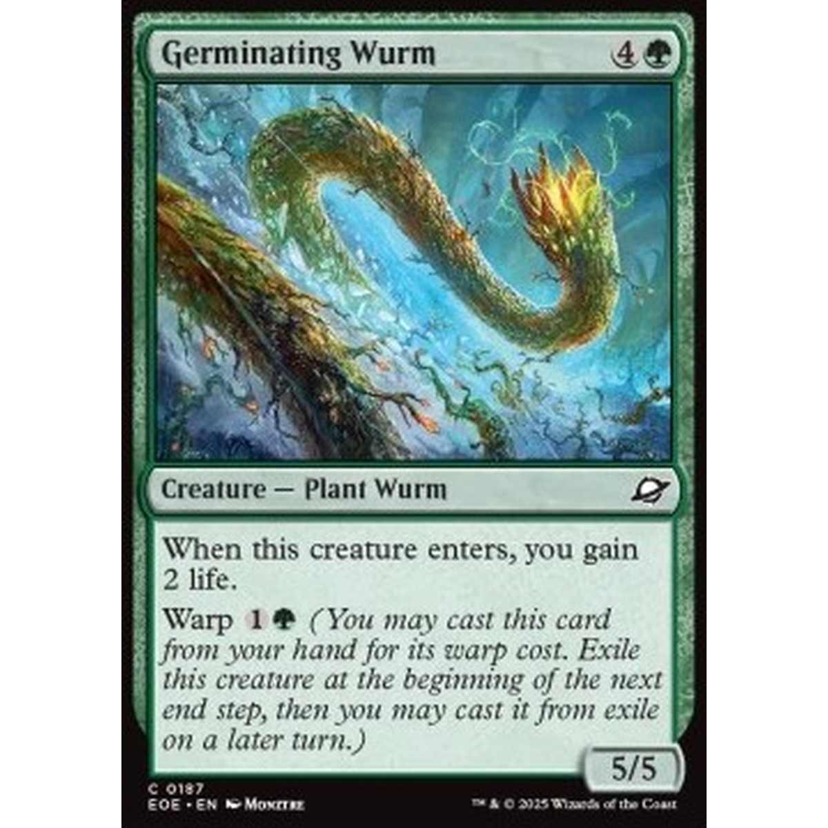 Germinating Wurm - Germinating Wurm - [EOE][NM] [Foil]