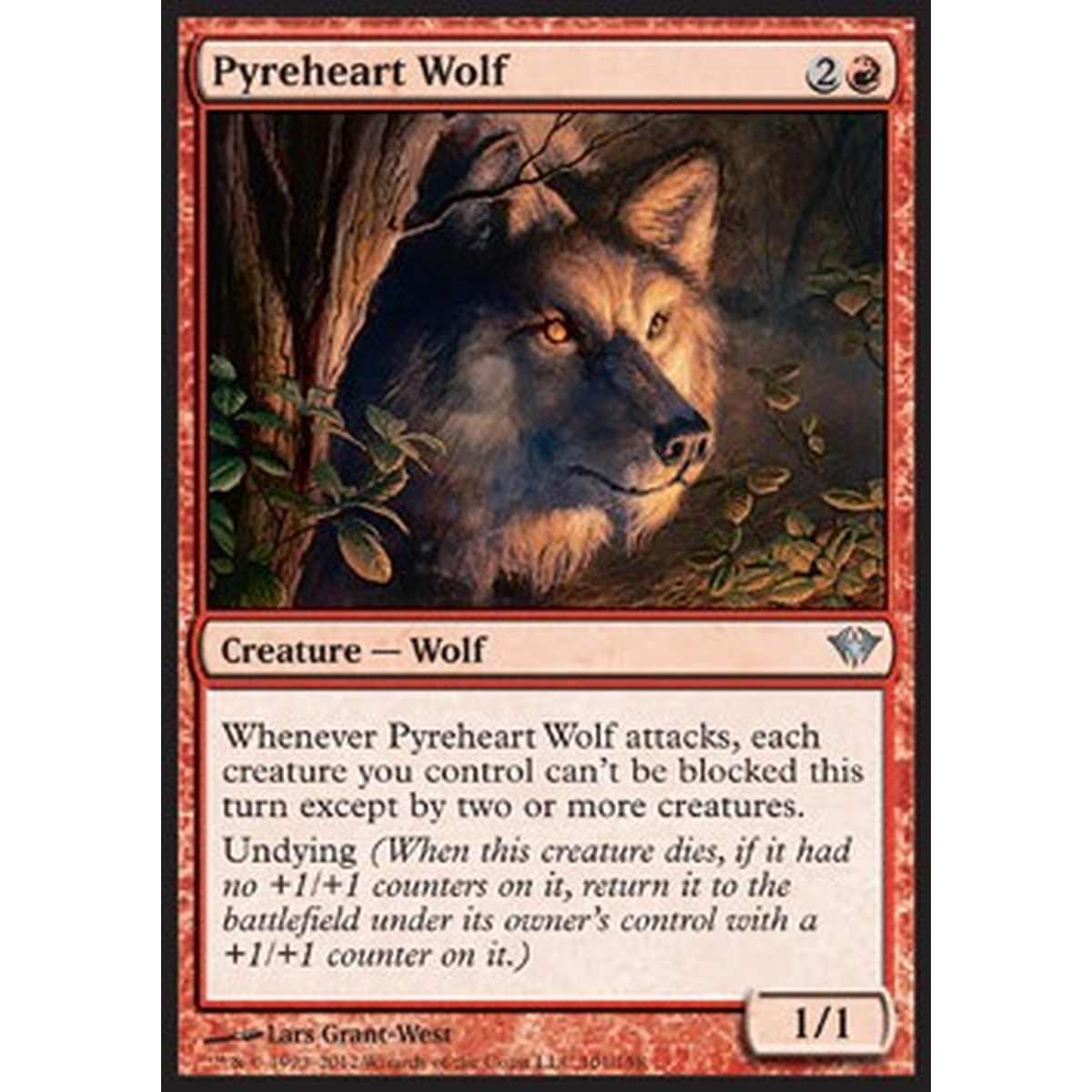 Pyreheart Wolf - Lupo Cuore Infuocato - [DKA] [NM]