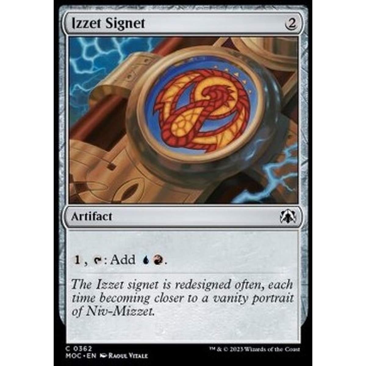 Izzet Signet - Izzet Signet - [MOC][NM]