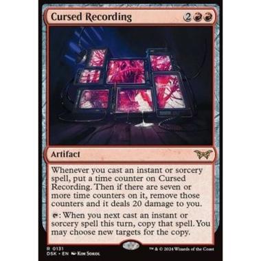 Cursed Recording - Registrazione Maledetta - [DSK][NM]