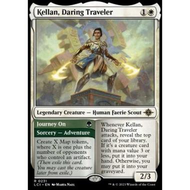 Kellan, Daring Traveler // Journey On - Kellan, Daring Traveler // Journey On - [LCI][NM] [Foil]